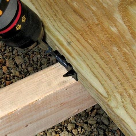 metal connectors for pressure treated wood below house|best deck fasteners for treated lumber.